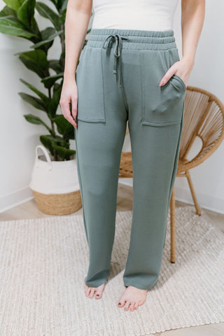 Butter Luxe Pants - Sage*