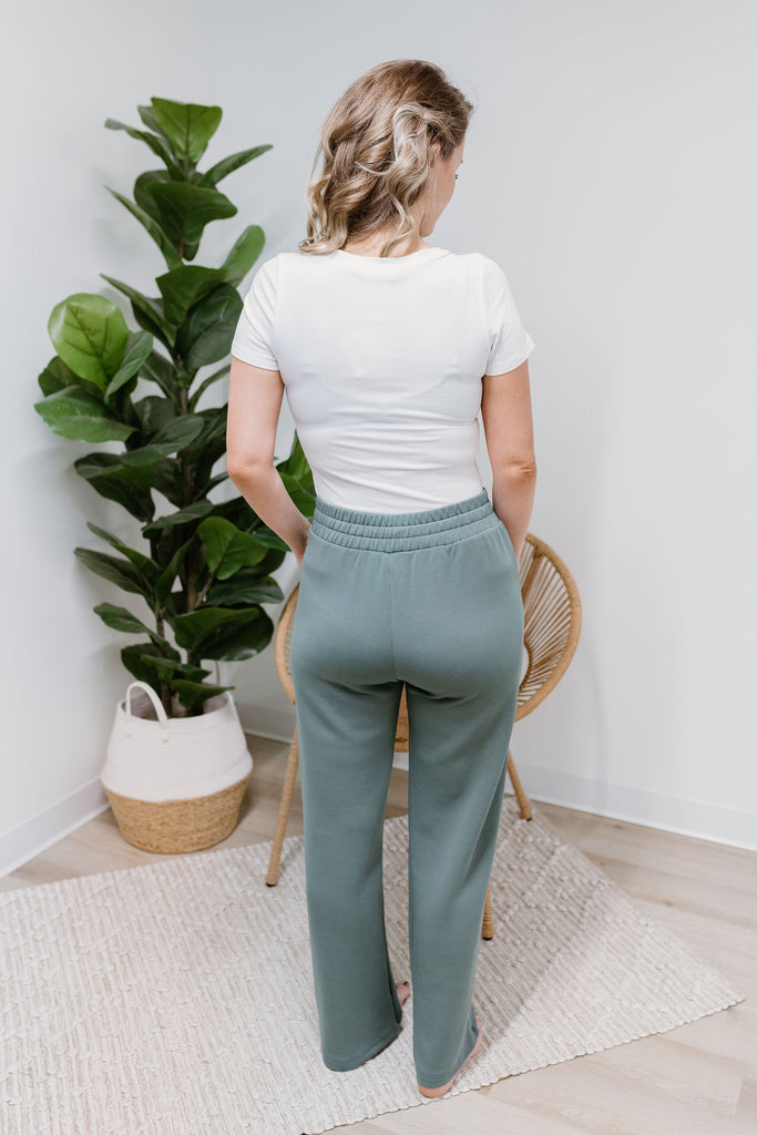 Butter Luxe Pants - Sage