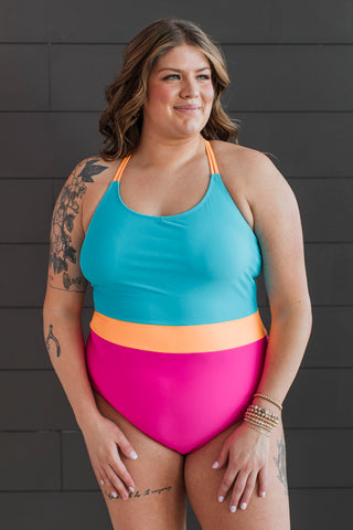 Ocean Outings One Piece Swimsuit - Bright
