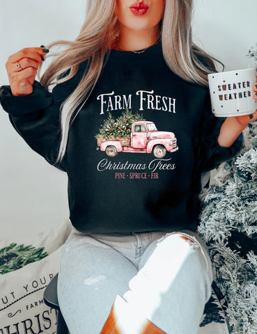 Farm Fresh Trees Classic Crewneck
