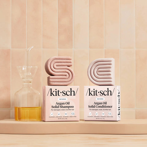 KITSCH | Repairing Argan oil Shampoo & Conditioner Bar