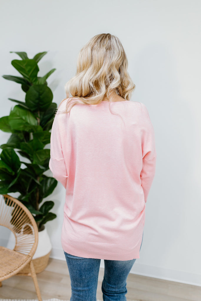 Sophie Softie Sweater - Pink Lemonade