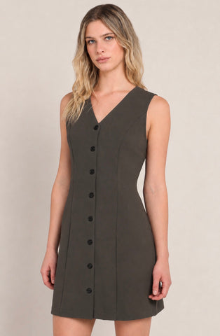 DEX Button Up Dress