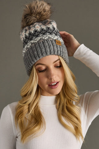 Glacier Knit Toque - Grey *NEW*
