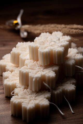 Snowflake Candle