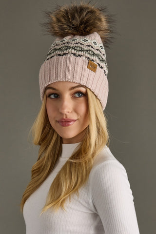 Glacier Knit Toque - Blush *NEW*
