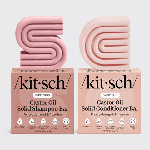 KITSCH | Nourishing Castor Oil Shampoo & Conditioner Bar