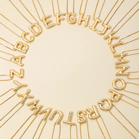 Initial Necklace - Gold or Silver *NEW*