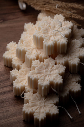 Snowflake Candle