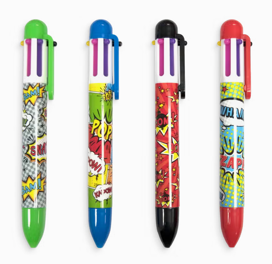 ~ DAY 4 - Multi Color Pens - Comic Attack ~