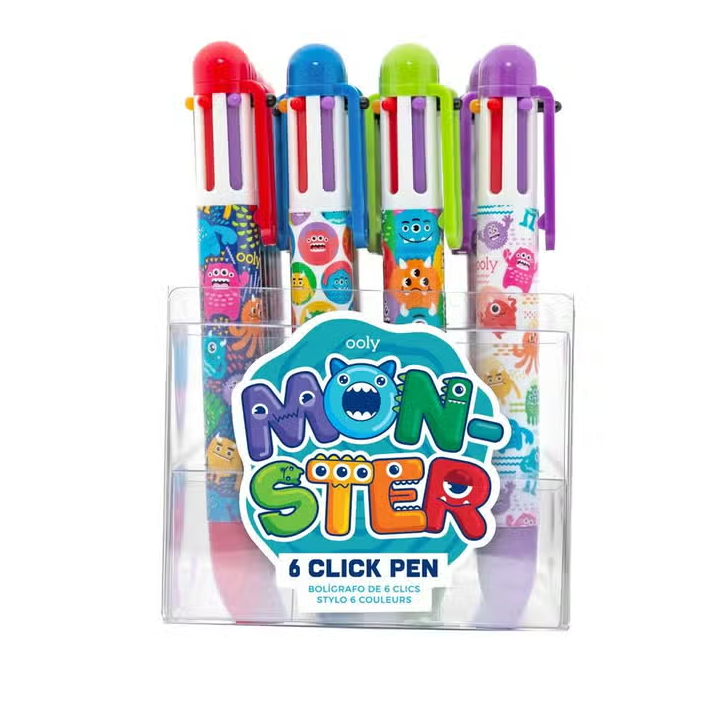 ~ DAY 4 - Multi Color Pens - Monster ~