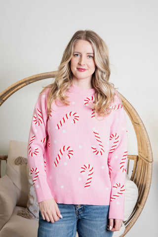 Peppermint Twist Sweater