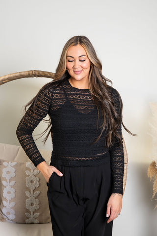 { DEX } Forever Lace Top