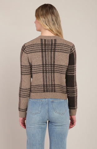 Room 34 Plaid Cardi