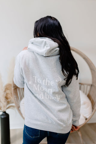 ~ Brunette ~ To the Moon & Back Hoodie