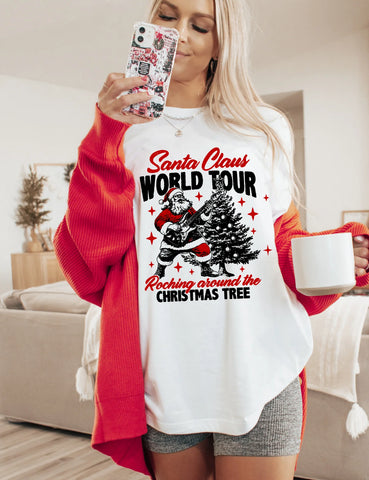 Santa Claus World Tour Graphic Tee