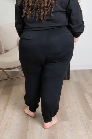 Butter Luxe Joggers - Black
