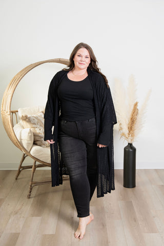 Picturesque Moments Duster - Black