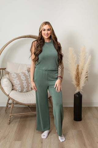 Luxe Lounge Set - Moss