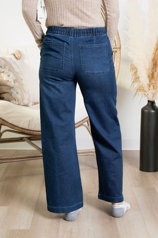 { Room 34 } Knit Denim Pants