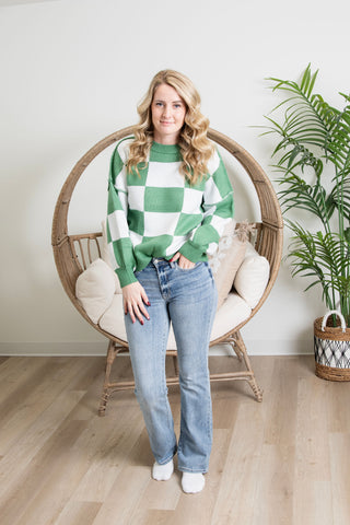 Check Me Out Sweater - Brown PREORDER