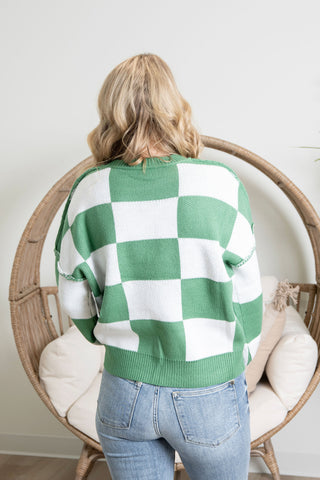 Check Me Out Sweater - Brown PREORDER