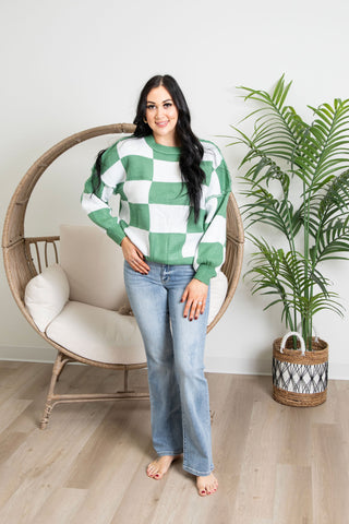 Check Me Out Sweater - Brown PREORDER