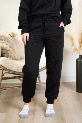 Cozy Quilted Joggers