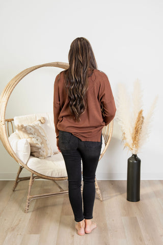 Sophie Softie Sweater - Chocolate