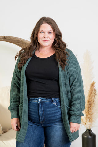 Charlie Cardigan - Stone Blue