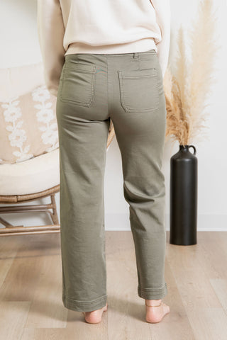{ Room 34 } Washed Olive Pants