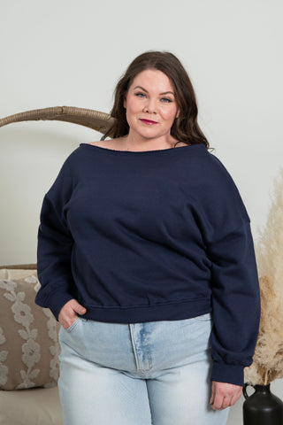 Warm Weekends Sweater - Navy