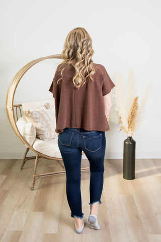 Hazelnut Slouch Tee