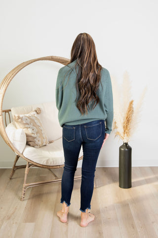 Kalli Ottoman Sweater - Jade