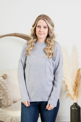 Elodie Top - Grey
