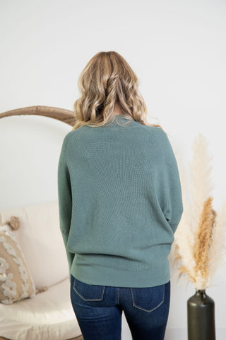 Kalli Ottoman Sweater - Jade