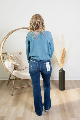 Sarah Softie Sweater - Ocean