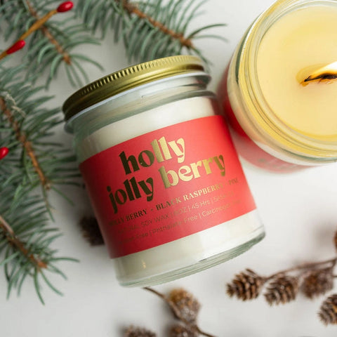 Prairie Creek - Holly Jolly Berry Candle *NEW*