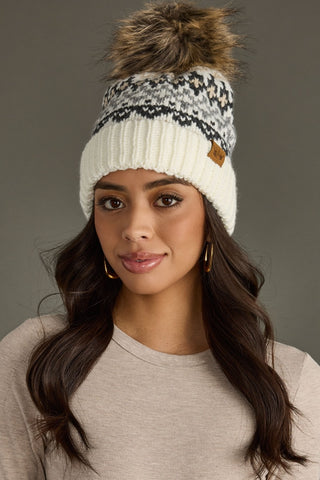 Glacier Knit Toque - Cream *NEW*