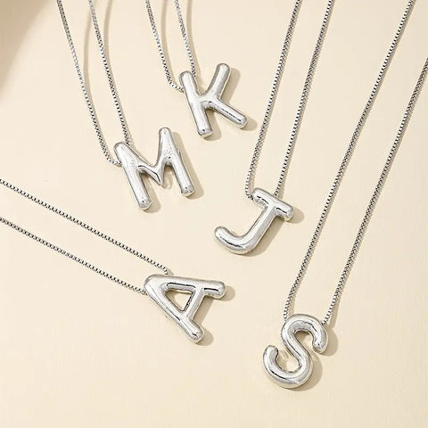 Initial Necklace - Gold or Silver