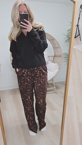 { Room 34 } Cable Knit HalfZip