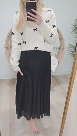 { DEX } Pleated Skirt