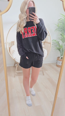 Jolly Crewneck PJ Set