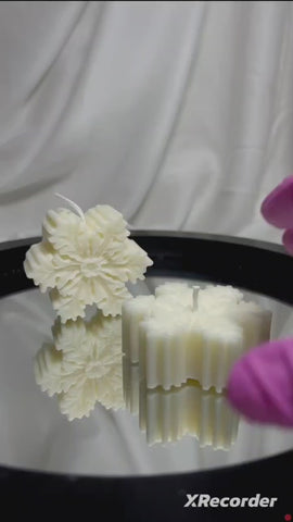 Snowflake Candle