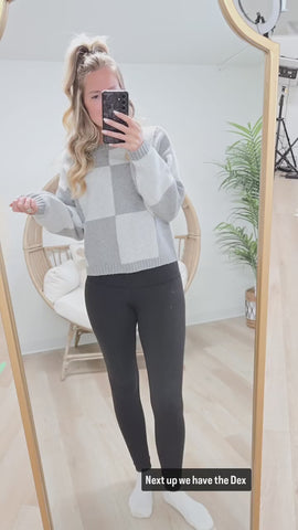 { DEX } Colorblock Sweater