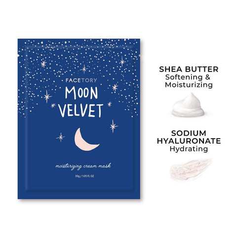 FaceTory | Moon Velvet Moisturizing Sheet Mask
